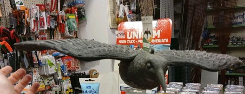 Statuetta scaccia volatili - scaccia,
