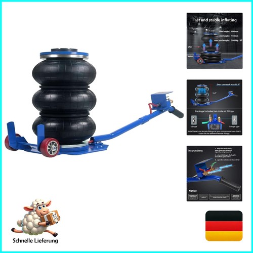 Anbull cric pneumatico - anbull,