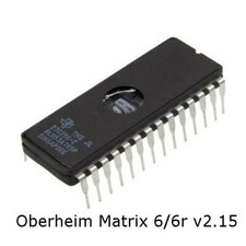 Oberheim Matrix 6 / 6r firmware update EPROM 2.15 software upgrade tauntek bios