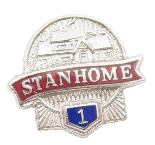 Spilla venditore stanhome - spilla,