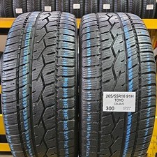 2x PNEUMATICI USATI 4 STAGIONI TOYO 205/55 R16 91H CELSIUS GOMME 205 55 16 