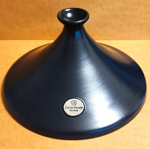 Coperchio tagine ceramica nera