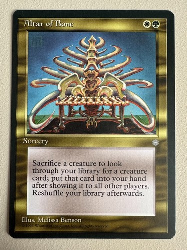 Altar bone mtg ice age - of,