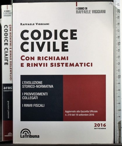 Codice civile con - con, e