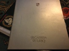 Porsche 911 Carrera 3.2 e Turbo - Brochure Depliant ITA printed 7/86