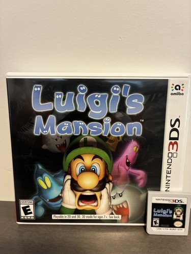 Luigi mansion nintendo 3ds - luigi's,