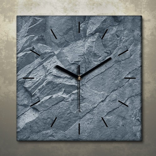 Decorazione tela orologio