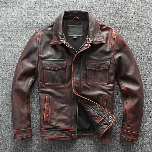 Giacca uomo biker vintage moto - biker,