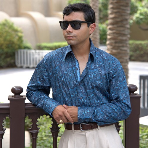Camicia hawaiana uomo - , collo