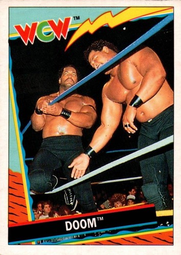 1992 wcw topps doom 11 - doom,