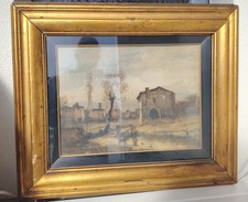 OLIO SU CARTONE DI LUCIO CARGNEL