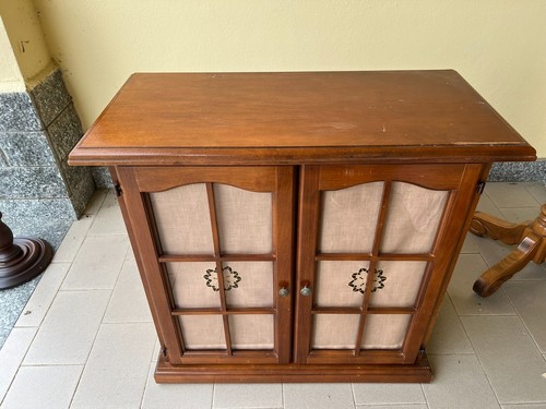 Vetrina vintage con antine - vintage,