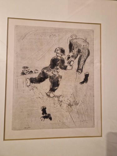 Acquaforte marc chagall - acquaforte,