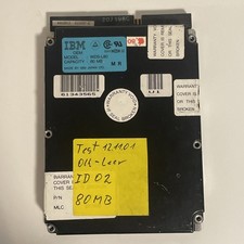 Hard disk IBM WDS-L80 80MB -