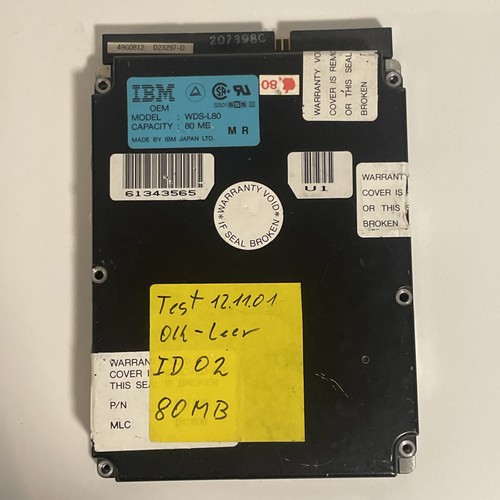 Hard disk ibm wds l80 - disk,