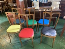 Gruppo di 6 sedie design