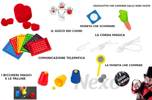 Giochi magia prestigio - di,