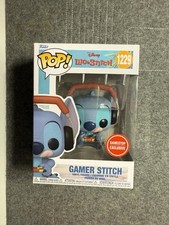 LILO & STITCH Funko Pop Disney GAMER STITCH 1229 GAMESTOP EXCLUSIVE Leggere Bene