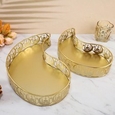 2 pezzi di vassoi da portata