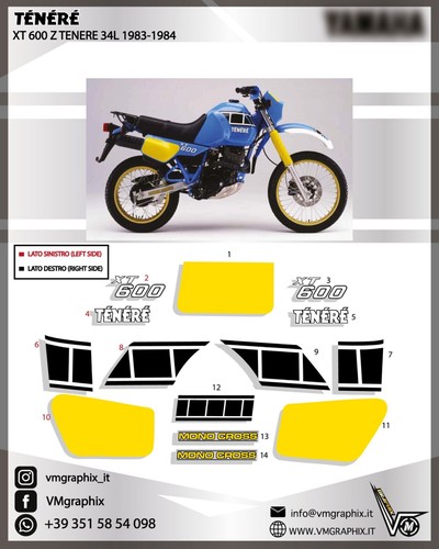 Adesivi 600 tenere - adesivi,