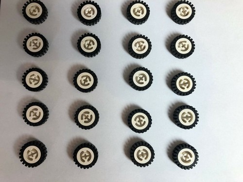 Lego ruote pneumatico 24mm - lego,
