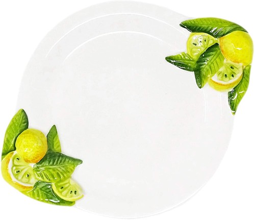 Piatto ceramica rilievo - piatto,