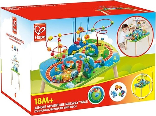 Hape tavolo treno giungla - hape,