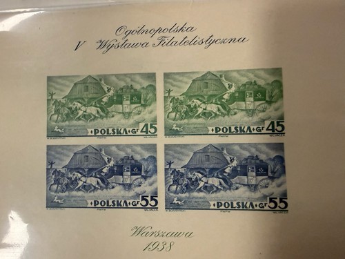 Polonia b29 foglio ricordo - foglio,