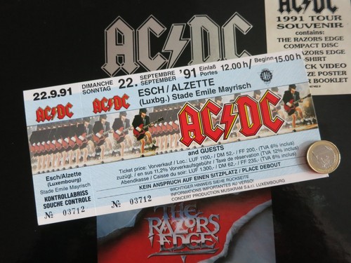 Metallica 1991 concert - ac/dc,,