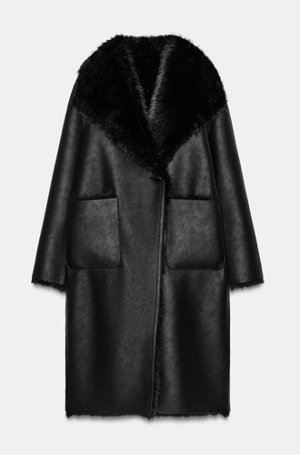 Cappotto pelliccia sintetica