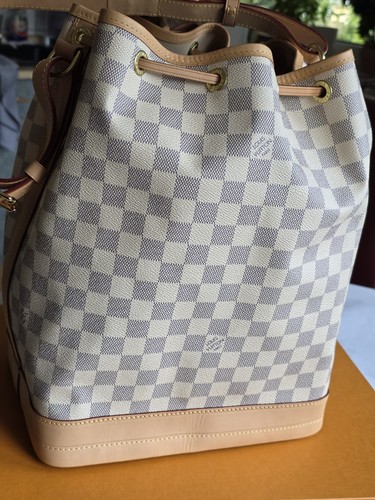 Sac noe grande - lv, damier