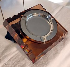Vintage Plexiglass Ashtray