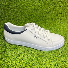 Keds Center ll Womens Size 8 White Black Athletic Walking Canvas Shoes Sneakers