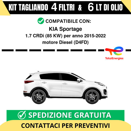 Tagliando per kia sportage - tagliando,