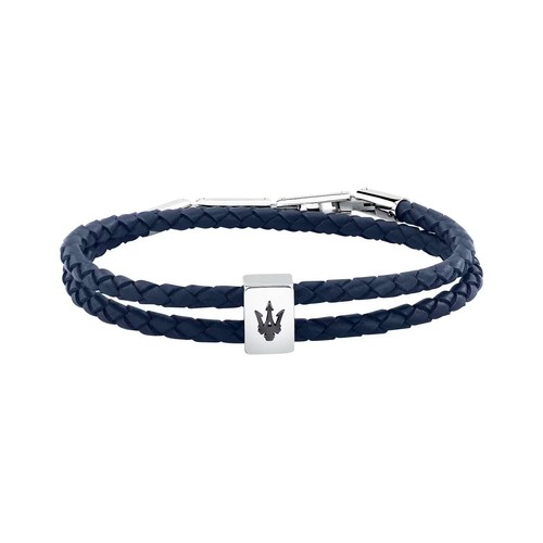 Bracciale maserati leather blu - maserati,