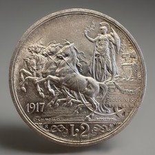 2 LIRE 1917 SPL FDC VITTORIO