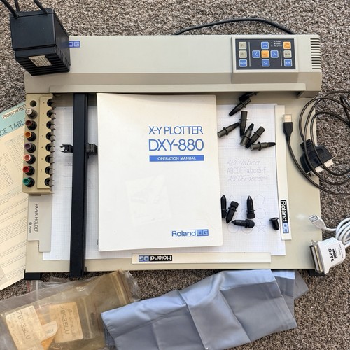 Roland dxy 880 plotter - roland, dxy-880