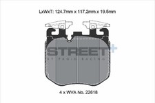 Pastiglie Freni BMW X7 (G07) xDrive 30 d Anno 03/19 kW 183 CV 249