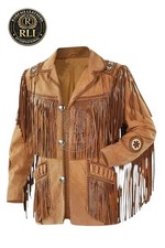Giacca western pelle
