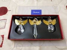 Set 3 angeli in vetro Villeroy