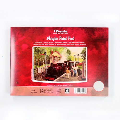 Create paint pad - pad, acrilico