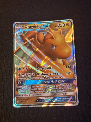 Carta pokémon dragonite - pokémon:,