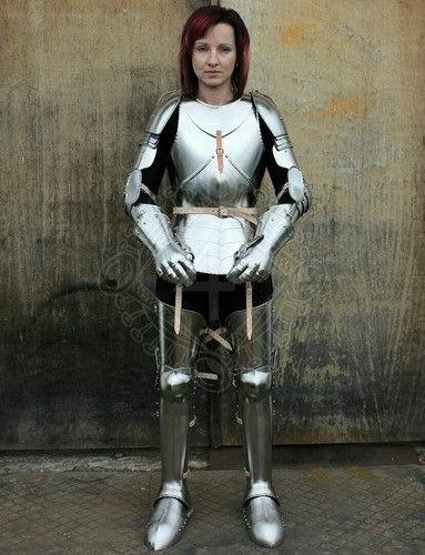 Tuta intera sca larp acciaio - tuta,
