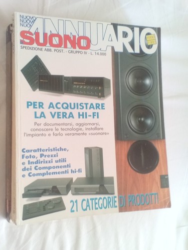 Annuario suono 1990 - suono, anni