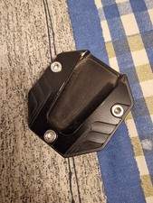 PIASTRA DI ESTENSIONE CAVALLETTO LATERALE NERO UNIVERSALE