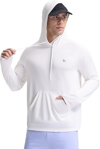 Baleaf maglia nuoto cappuccio - nuoto,