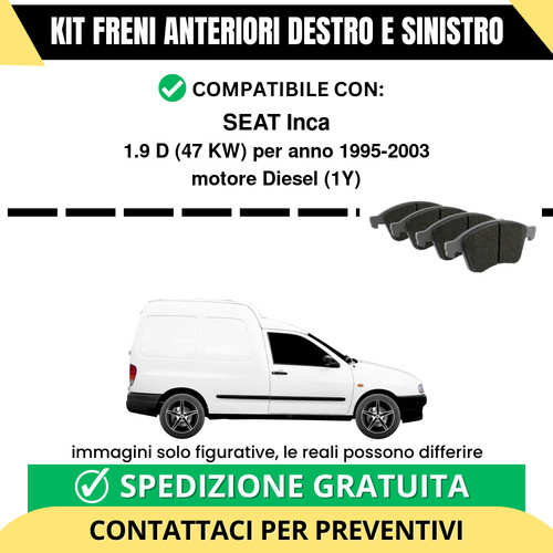Pastiglie freno anteriori per - freno,
