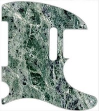 Battipenna grafico per chitarra Fender Telecaster 5 fori 52 RI marmo verde