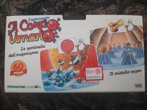 Vhs esplorando corpo umano - il,