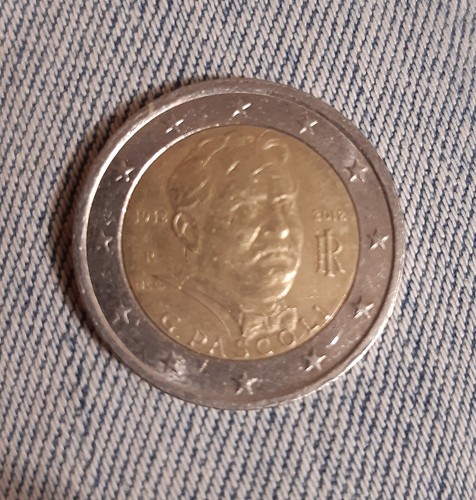 Moneta euro pascoli 2012 - moneta, g.pascoli